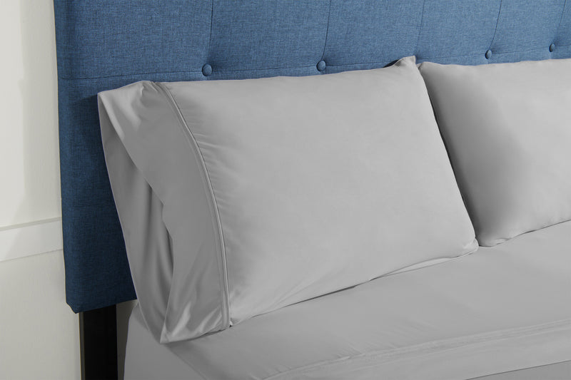 BEDGEAR Ver-Tex™ Performance 4-Piece King Sheet Set - Light Grey