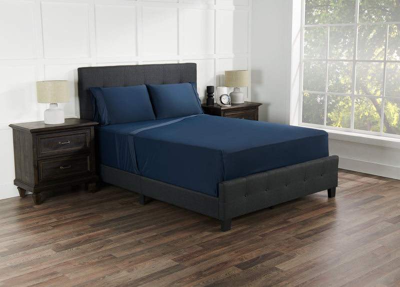 BEDGEAR Ver-Tex™ Performance 4-Piece Queen Sheet Set - Navy