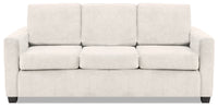 Becca Chenille Full-Size Sofa Bed – Silver