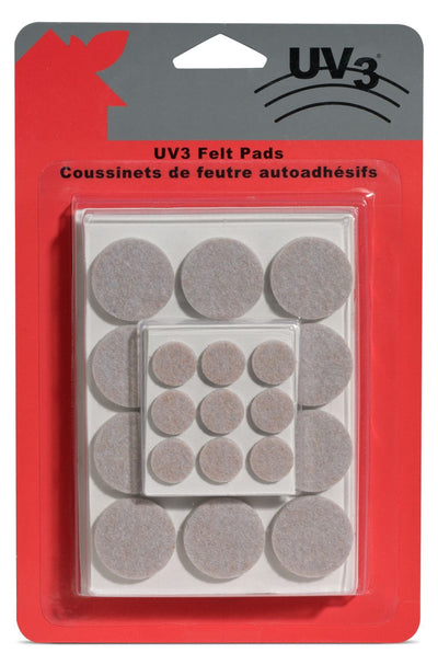 UV3 Furniture Felt Pads