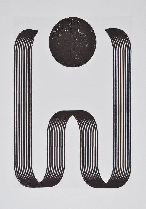 Framed Serpentine Print II - 24” x 36”