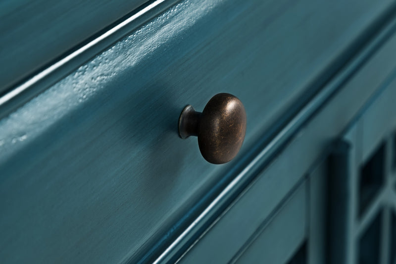 Marseille 32\" Accent Cabinet with Drawer - Antique Blue