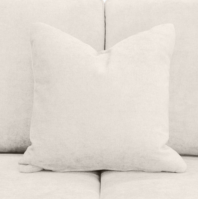 Becca Chenille Loveseat – Silver