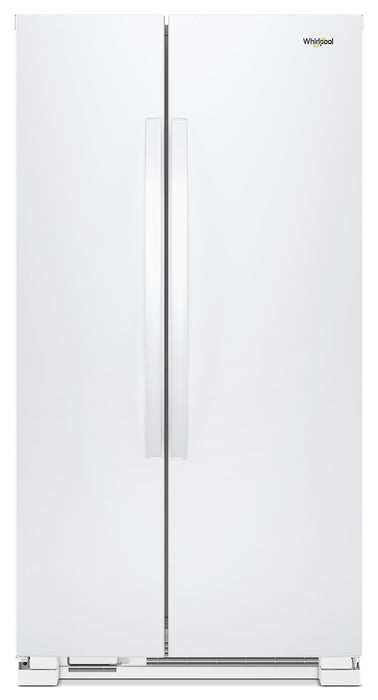 Whirlpool 33\" 22 Cu. Ft. Side-by-Side Refrigerator - White - WRS312SNHW