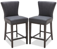 Quinn Counter-Height Stool, Set of 2 – Grey