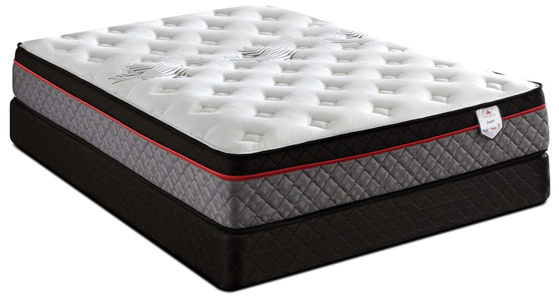 Springwall True North Jasper Euro-Top Queen Mattress Set