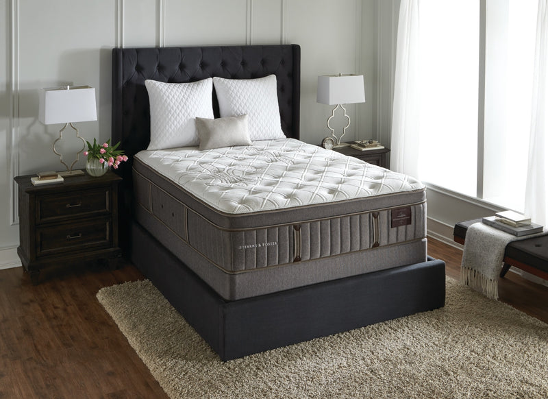 Stearns & Foster Wynford Plush Euro-Top Full Mattress Set