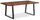 ["Bowery Dining Table, Sheesham Wood, Metal, Trapizoid Base, 80##PACKAGEDETAILSquot;W - Brown"]