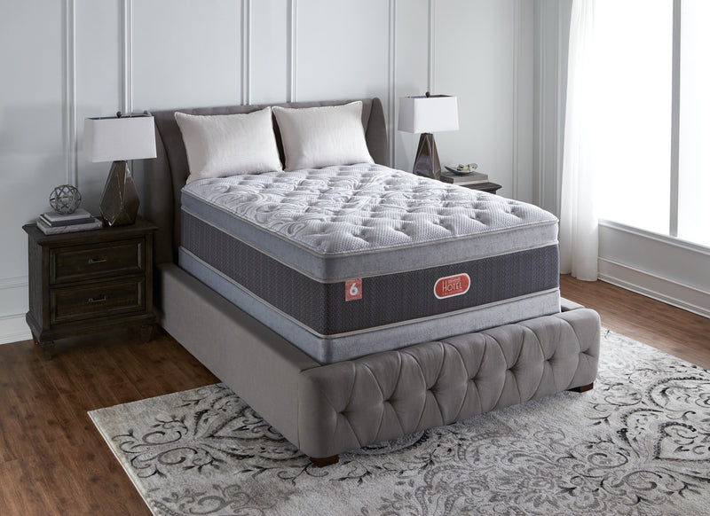 Beautyrest® Hotel Diamond 6 Plush Ultra Euro-Top Twin Mattress Set