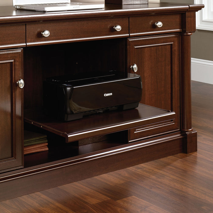 Palladia 62.05\" Office Desk with Storage - Select Cherry