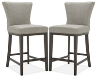 Quinn Counter-Height Stool, Set of 2 – Taupe