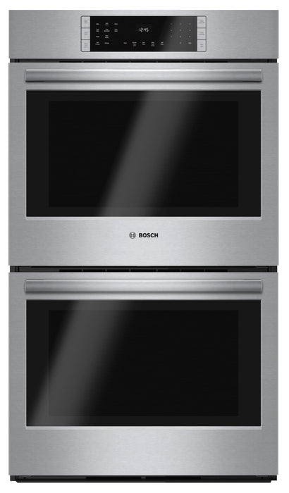 Bosch 30\" 9.2 Cu. Ft. 800 Series Double Wall Oven – HBL8651UC