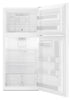 Whirlpool 19.2 Cu. Ft. Top-Freezer Refrigerator – WRT549SZDW - Refrigerator in White