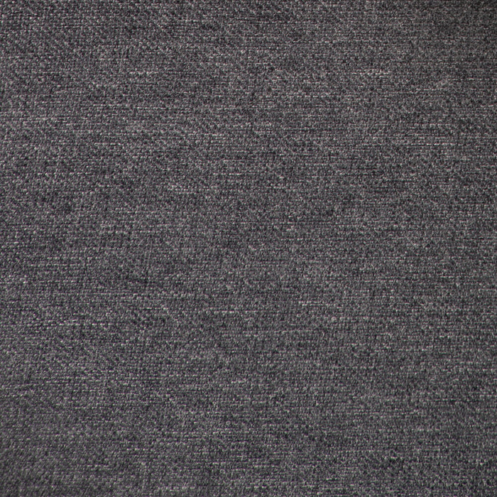 York Wing-Back Dining Chair with Linen-Look Fabric, Button Tufted - Grey