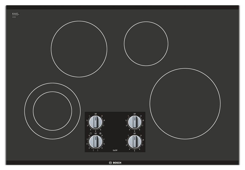 Bosch 500 Series 30\" 4-Burner Electric Cooktop – NEM5066UC