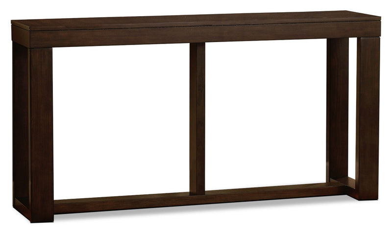 Watson 67\" Contemporary Sofa Table - Dark Brown Wood