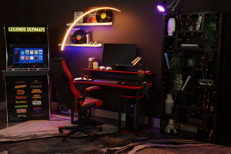 Zeus 72\" Matte Black LED Floor Lamp