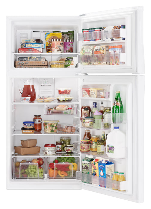 Whirlpool 30\" 19.2 Cu. Ft. Top-Mount Refrigerator - White - WRT549SZDW