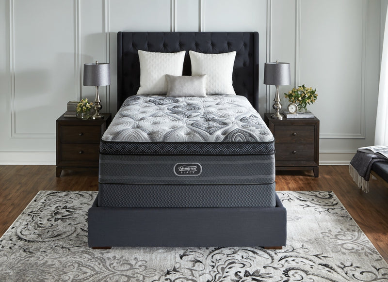 Beautyrest Black Precious Plush Euro-Top Queen Mattress Set