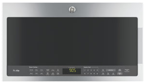 Profile 2.1 Cu. Ft. Over-the-Range Microwave with Chef Connect and 400 CFM - Stainless - PVM2188SJC